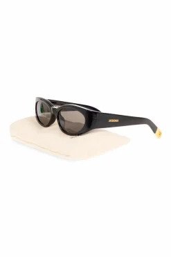 Jacquemus CZARNY Okulary przeciwsłoneczne