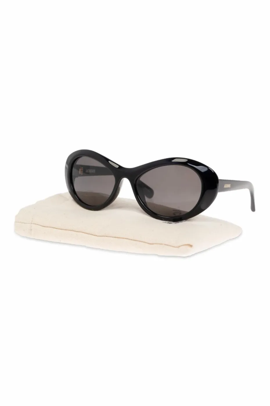 Jacquemus CZARNY Okulary przeciwsłoneczne
