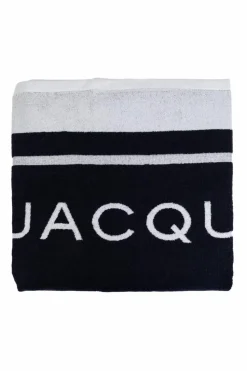 Jacquemus CZARNY Ręcznik z logo
