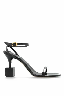 Jacquemus CZARNY Sandały na obcasie