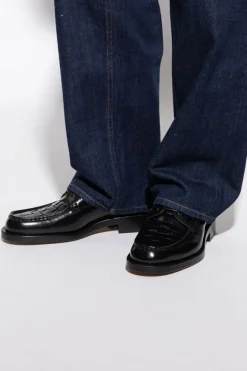Jacquemus CZARNY Skórzane buty typu `derby`