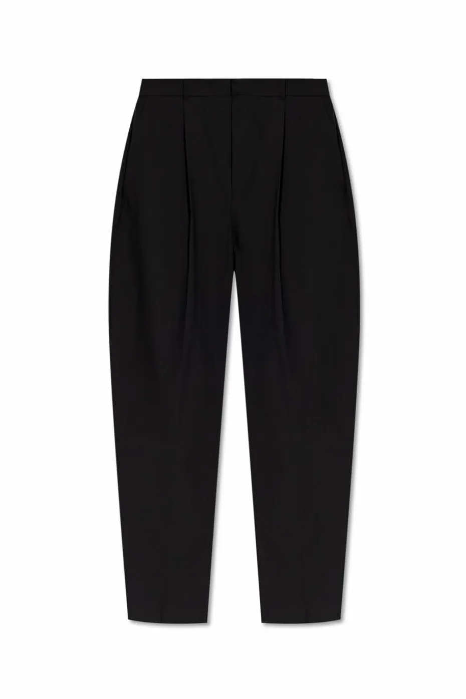 Jacquemus CZARNY Spodnie z zaszewkami