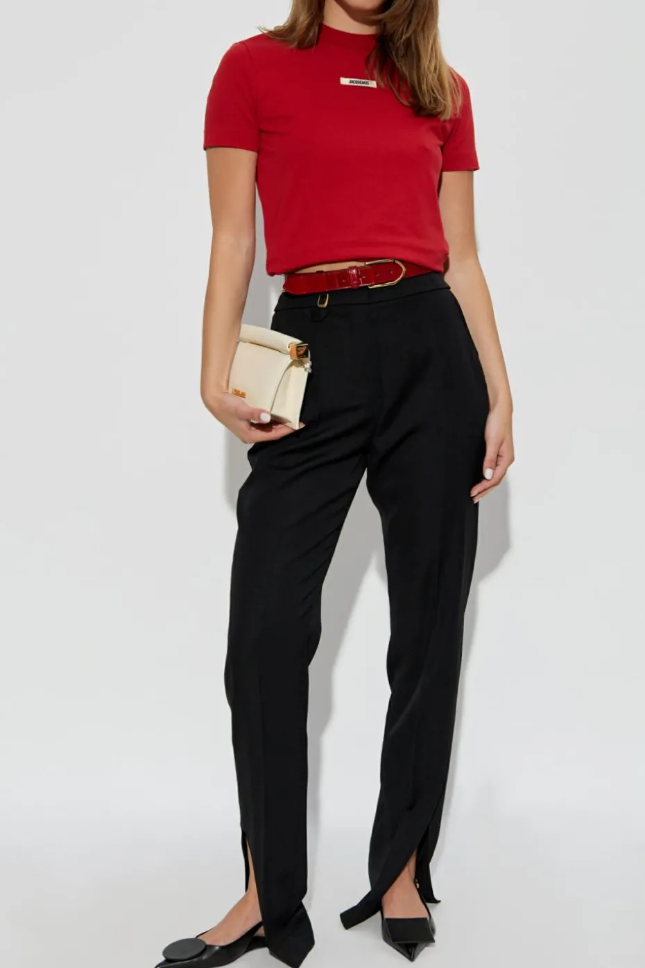 Jacquemus CZARNY Spodnie `Tibau`