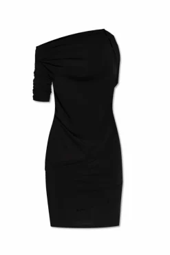 Jacquemus CZARNY Sukienka `Drapeado`