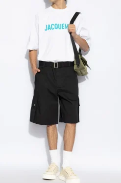 Jacquemus CZARNY Szorty z kieszeniami