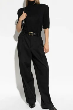Jacquemus CZARNY Top `Spallina`