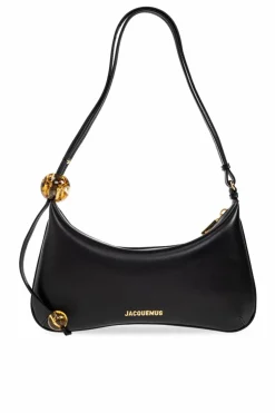 Jacquemus CZARNY Torba na ramię `The Large Bisou Perle`
