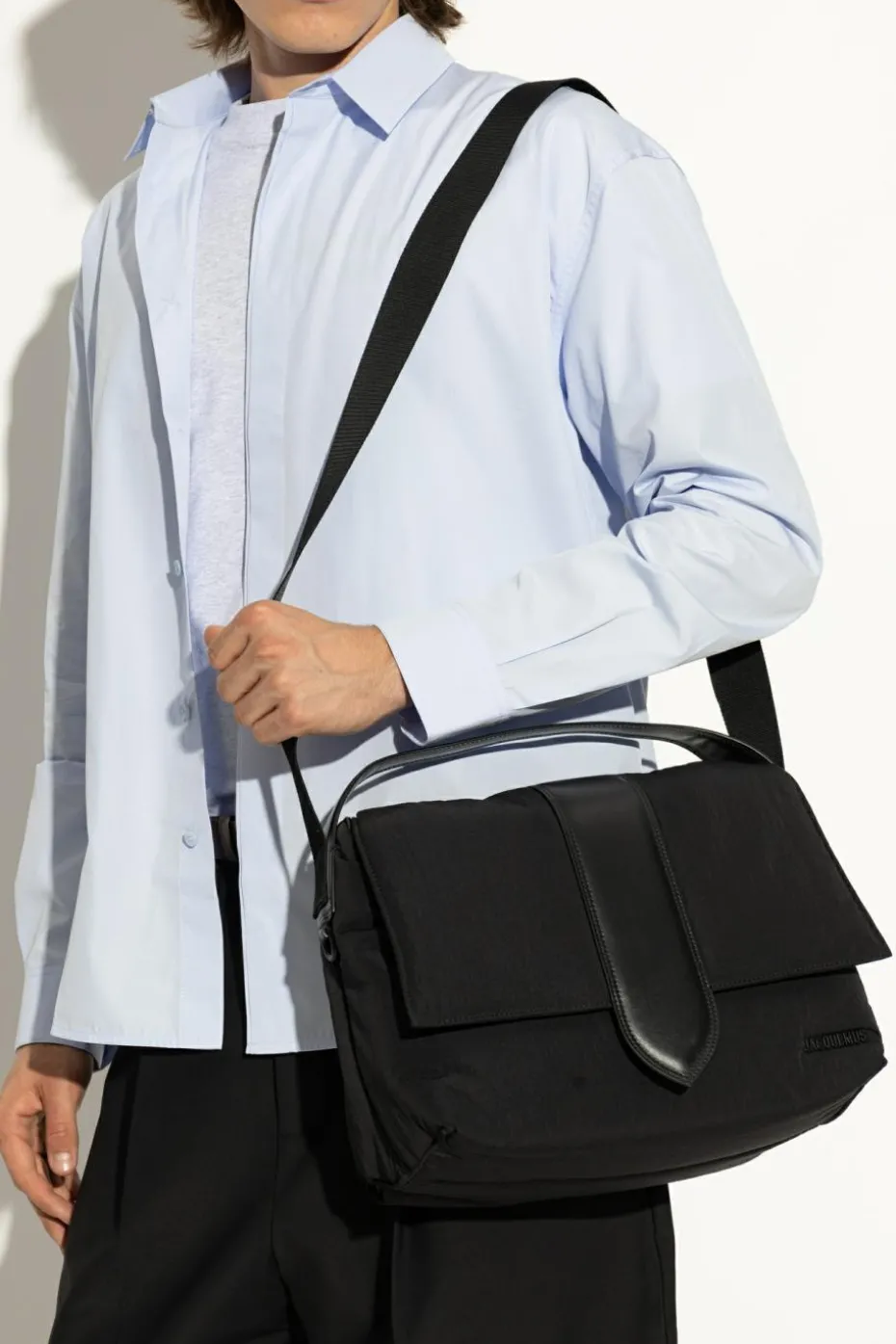 Jacquemus CZARNY Torba na ramię `Le Messenger Bambin`