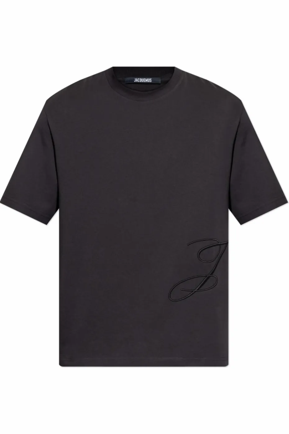Jacquemus CZARNY T-shirt z logo