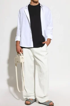 Jacquemus CZARNY T-shirt z logo