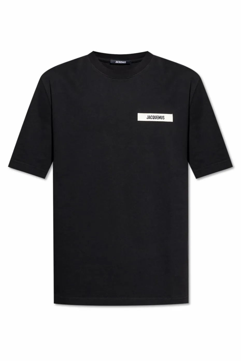Jacquemus CZARNY T-shirt z logo