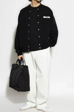 Jacquemus CZARNY T-shirt z logo