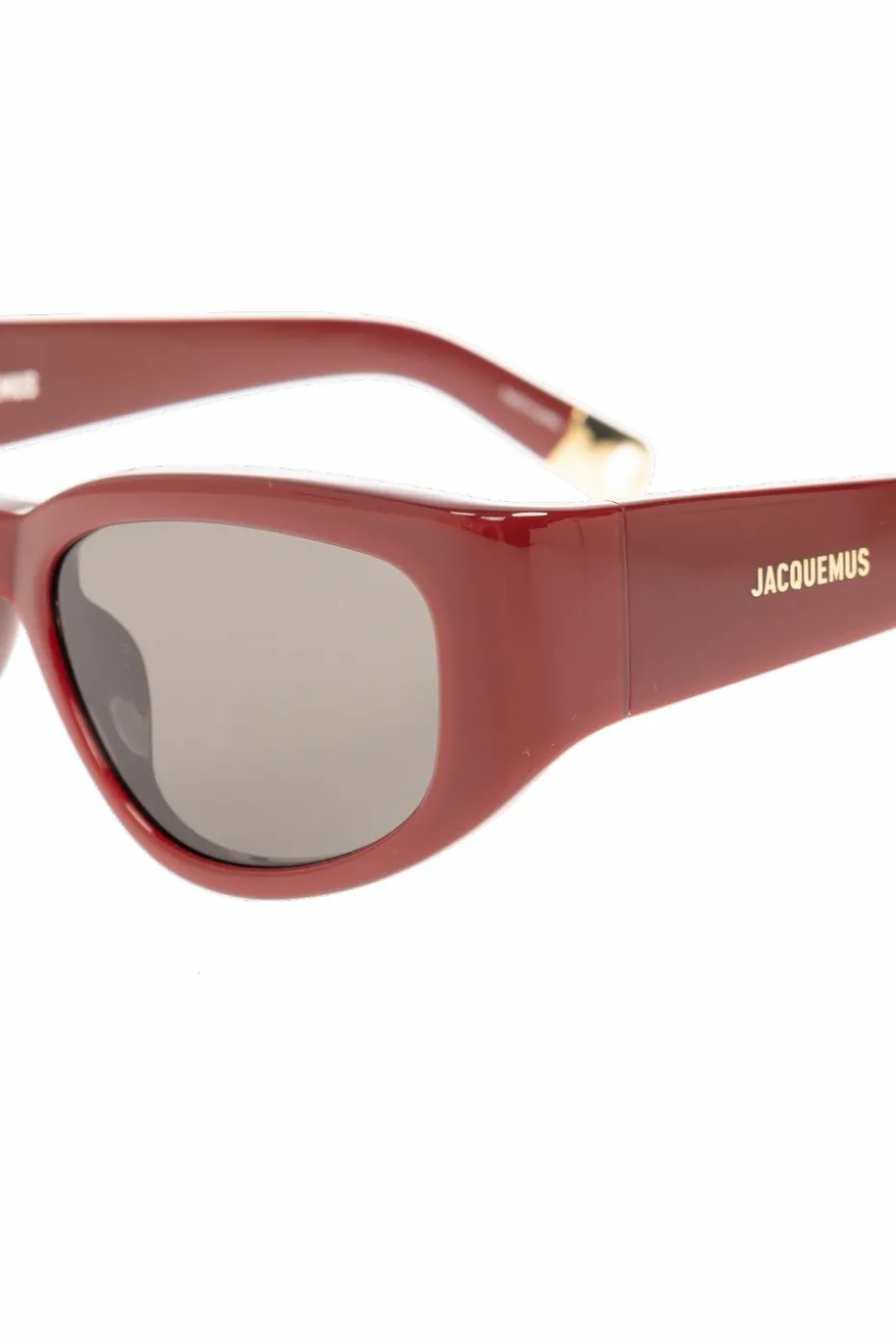 Jacquemus CZERWONY Okulary przeciwsłoneczne