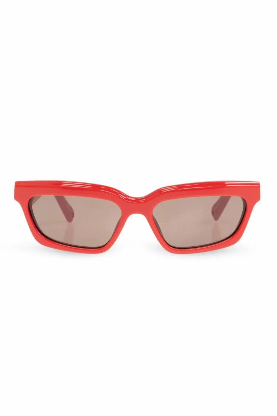 Jacquemus CZERWONY Okulary przeciwsłoneczne