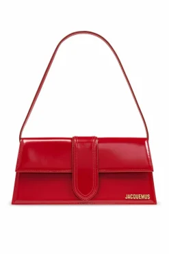 Jacquemus CZERWONY Torba na ramię `Bambino Long`