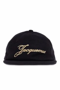 Jacquemus GRANATOWY Czapka z daszkiem