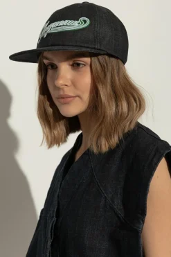 Jacquemus GRANATOWY Czapka z daszkiem