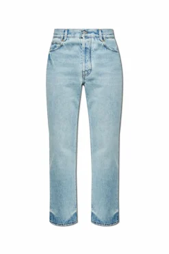 Jacquemus jasnoniebieski Jeansy z logo
