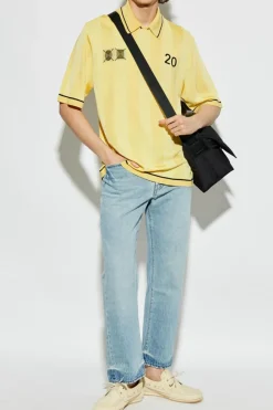 Jacquemus jasnoniebieski Jeansy z logo