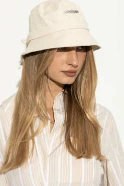 Jacquemus kremowy Kapelusz `Le Bob`