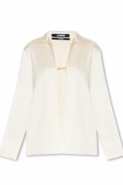 Jacquemus kremowy Koszula ‘Notte’