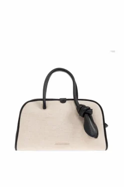 Jacquemus kremowy Torba do ręki `Turismo Small`