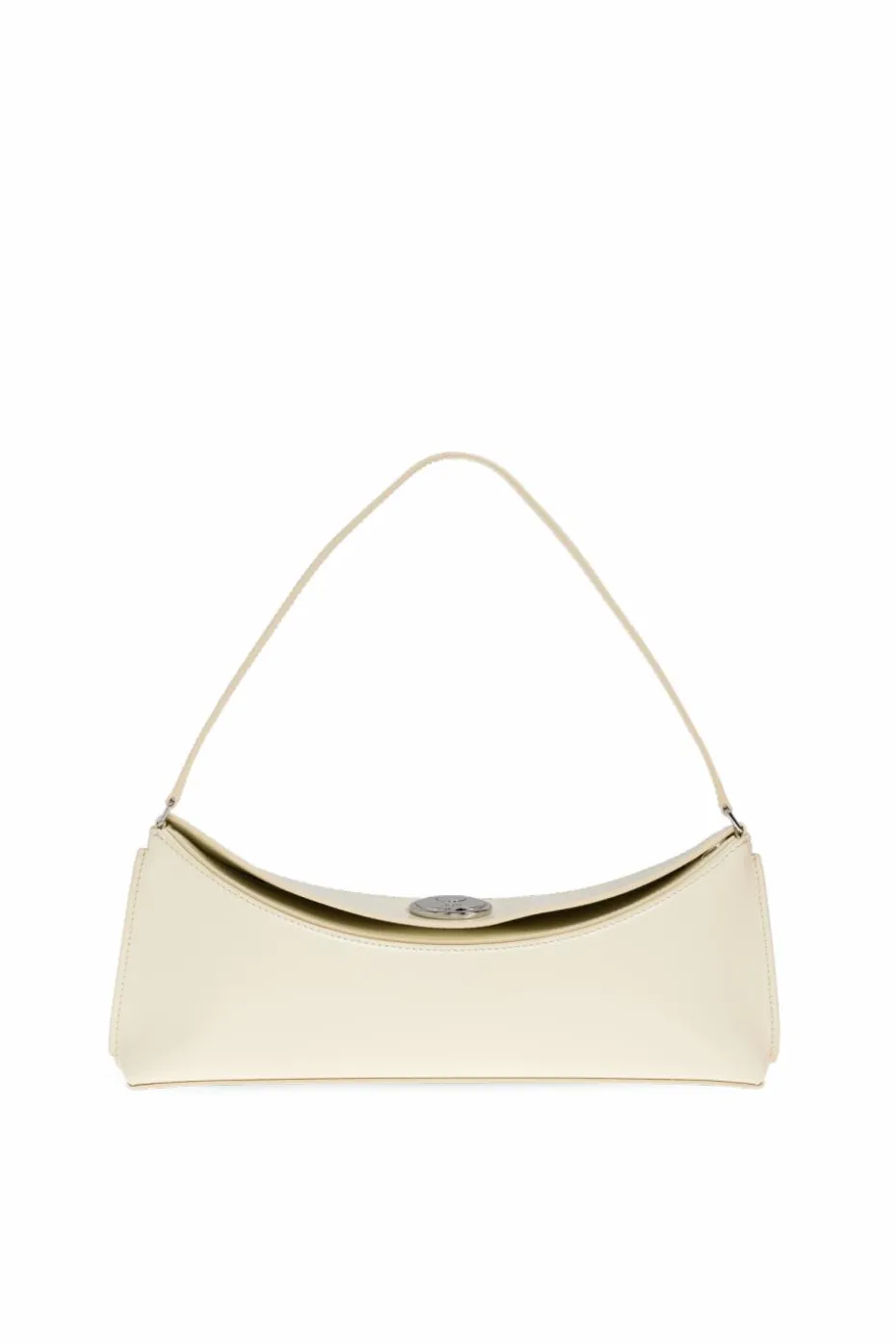 Jacquemus kremowy Torba do ręki `La Pochette Ovalo`