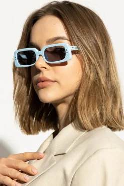 Jacquemus NIEBIESKI Okulary przeciwsłoneczne