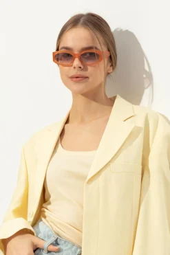 Jacquemus POMARAŃCZOWY Okulary przeciwsłoneczne