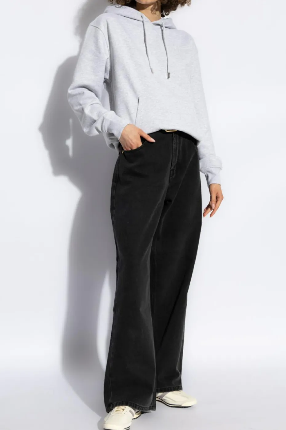 Jacquemus SZARY Bluza z logo