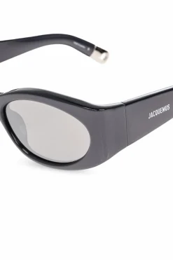 Jacquemus SZARY Okulary przeciwsłoneczne