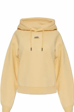 Jacquemus ŻÓŁTY Bluza z logo