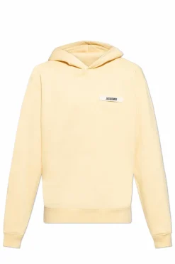 Jacquemus ŻÓŁTY Bluza z logo