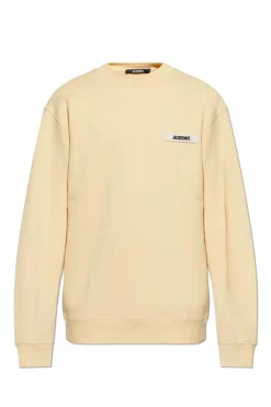 Jacquemus ŻÓŁTY Bluza z logo