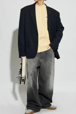 Jacquemus ŻÓŁTY Bluza z logo