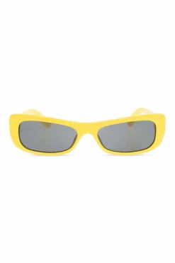 Jacquemus ŻÓŁTY Okulary przeciwsłoneczne