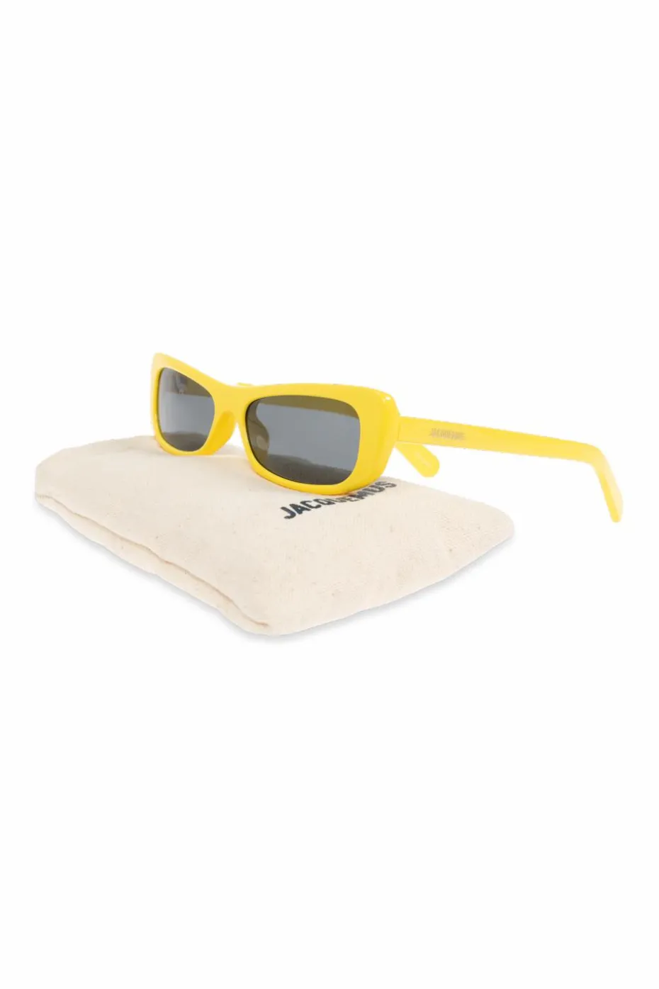 Jacquemus ŻÓŁTY Okulary przeciwsłoneczne