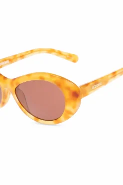 Jacquemus ŻÓŁTY Okulary przeciwsłoneczne
