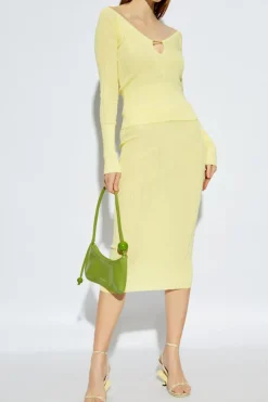 Jacquemus ŻÓŁTY Spódnica ‘Pralu’