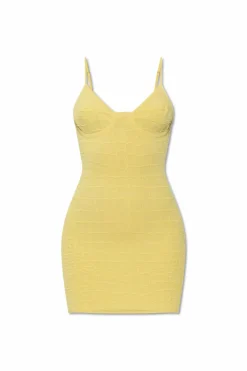 Jacquemus ŻÓŁTY Sukienka `Scala`