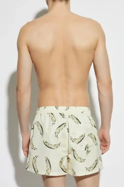 Jacquemus ŻÓŁTY Szorty kąpielowe