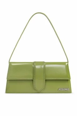 Jacquemus ZIELONY Torba na ramię `Le Bambino Long`