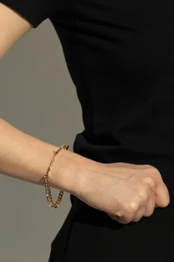 Jacquemus ZŁOTY Bransoleta z logo