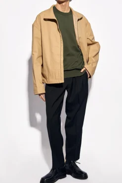 JIL SANDER+ beżowy Kurtka z logo