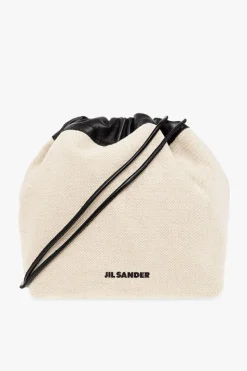 JIL SANDER beżowy Torba na ramię typu ‘bucket’