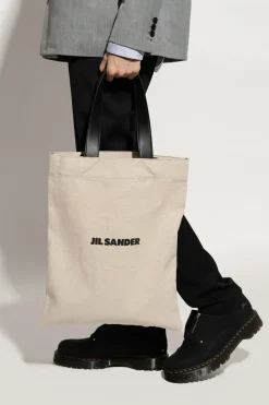 JIL SANDER beżowy Torba typu ‘shopper’