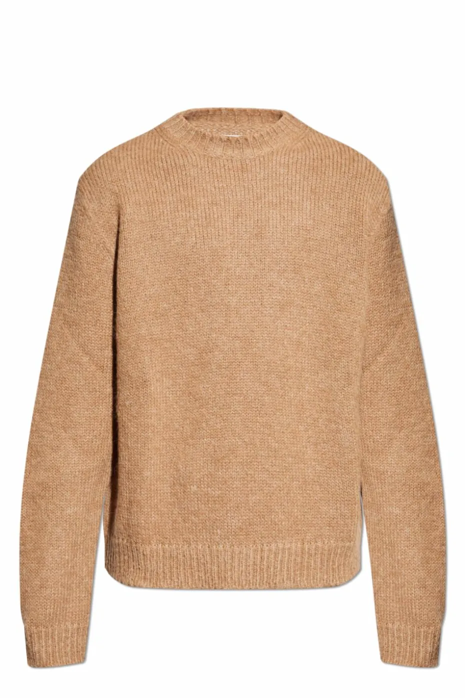 JIL SANDER+ beżowy Wełniany sweter
