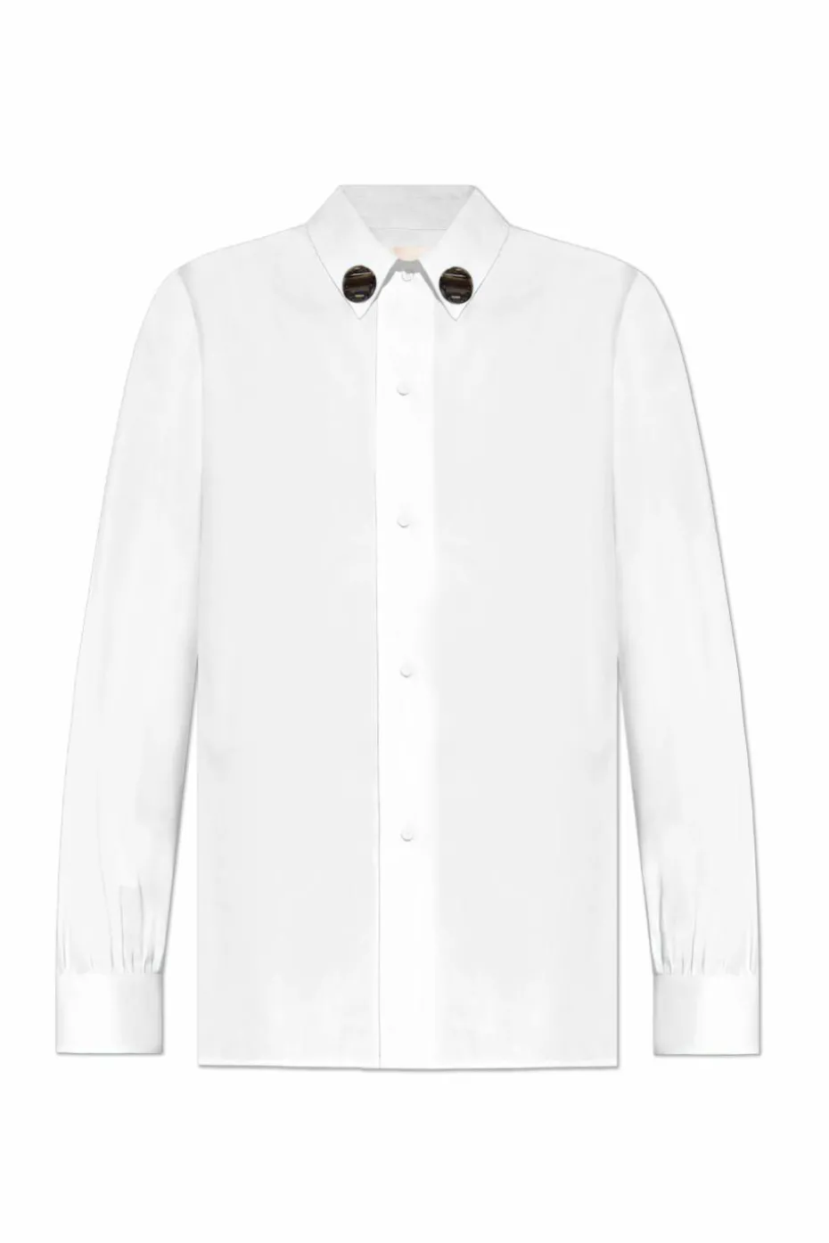 JIL SANDER BIAŁY Bawełniana koszula