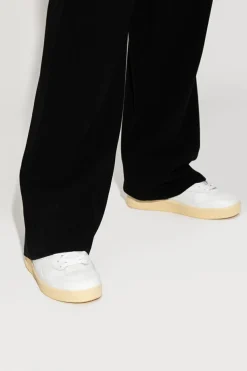 JIL SANDER BIAŁY Buty sportowe z logo