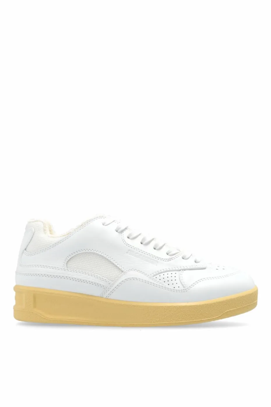 JIL SANDER BIAŁY Buty sportowe z logo